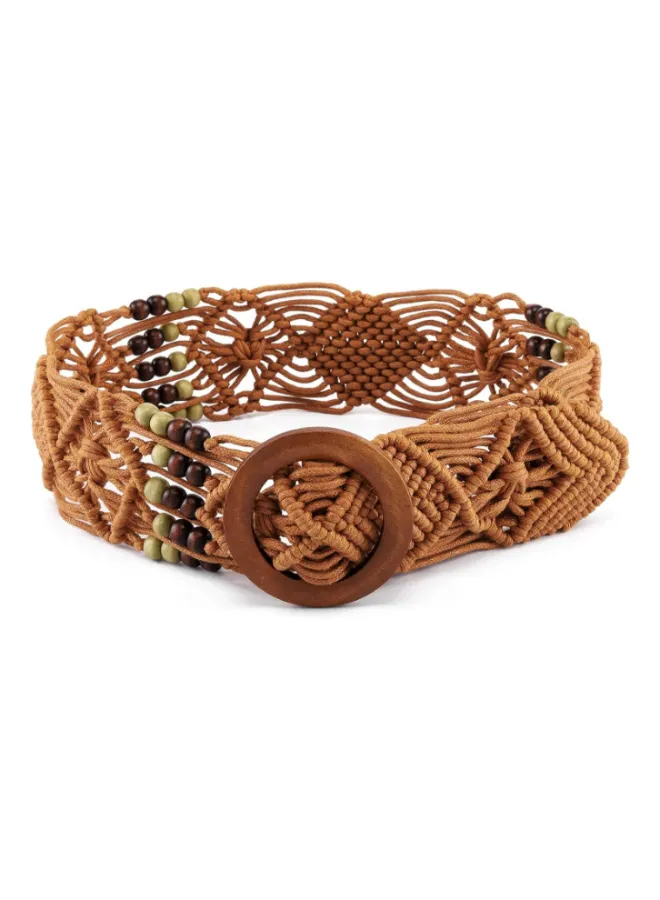 Braided Bohemian Waist Belt