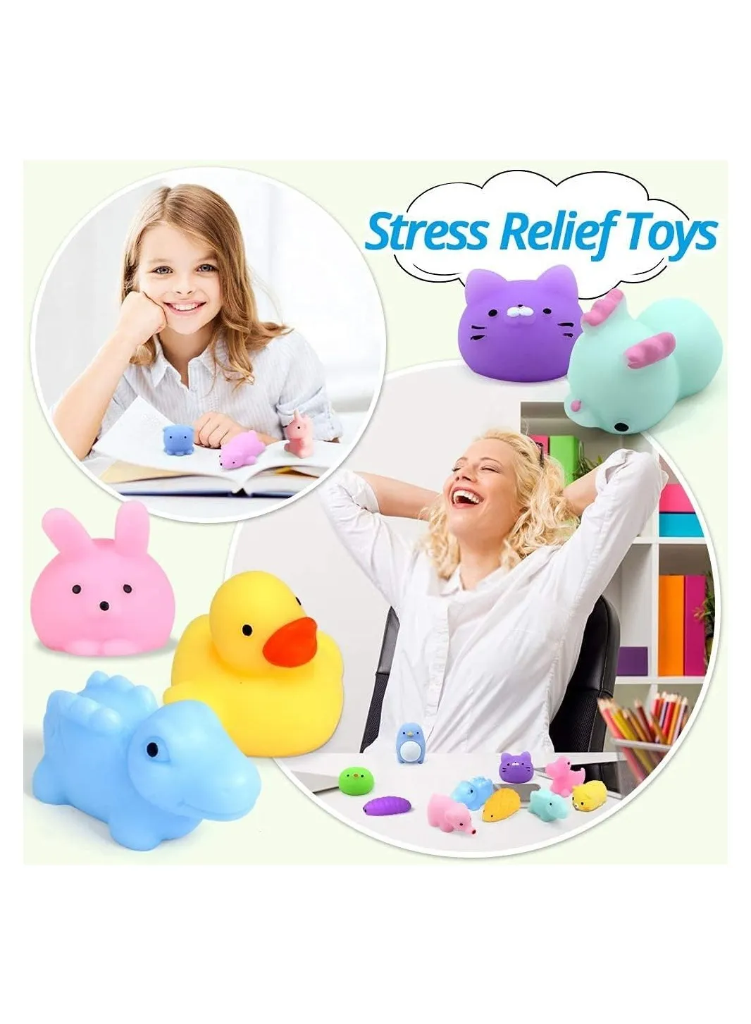 Mochi Squeeze Toys — 24 Piece - Image 4
