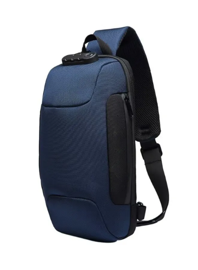 Waterproof Sling Bag with USB Port