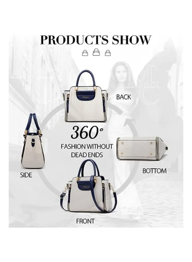 Structured Tote Handbag - Image 3