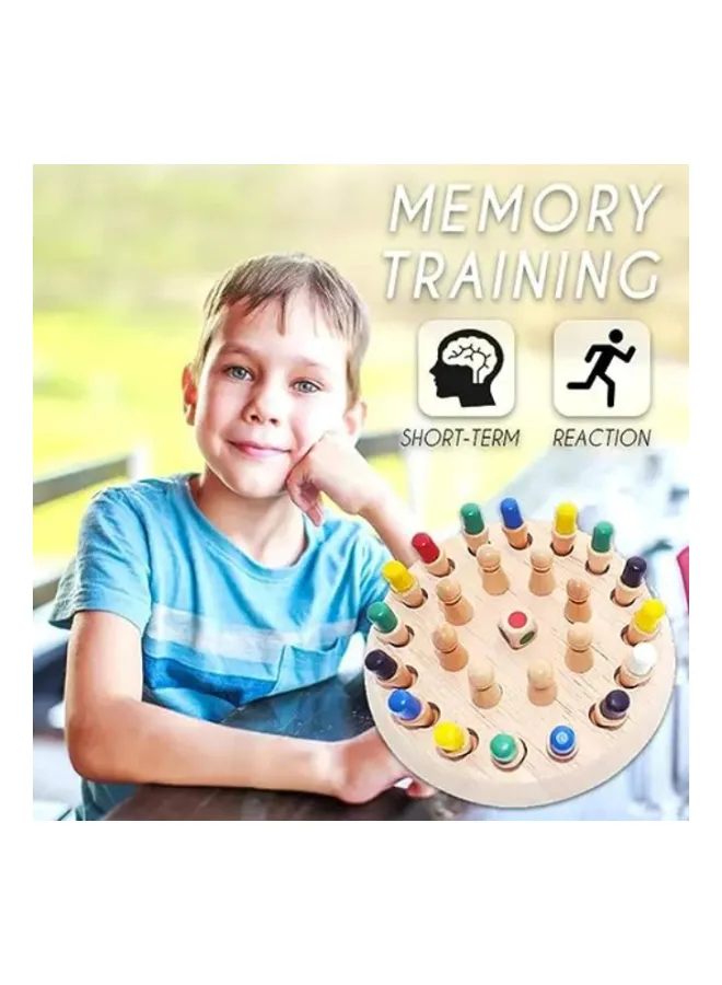 Wooden Memory Match Game