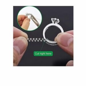 Clear Silicone Ring Adjuster Set - Max Size Adjuster Kit - Image 3