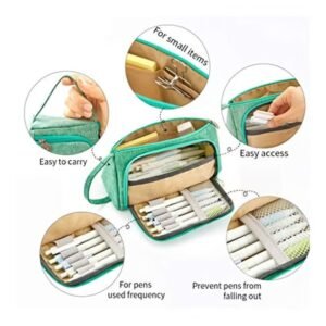 Large Capacity Pencil Case: Ideal for School and Office Use - Image 2