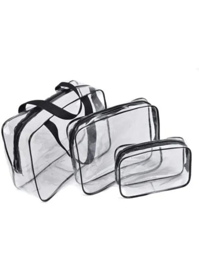 Clear Travel Toiletry Cubes