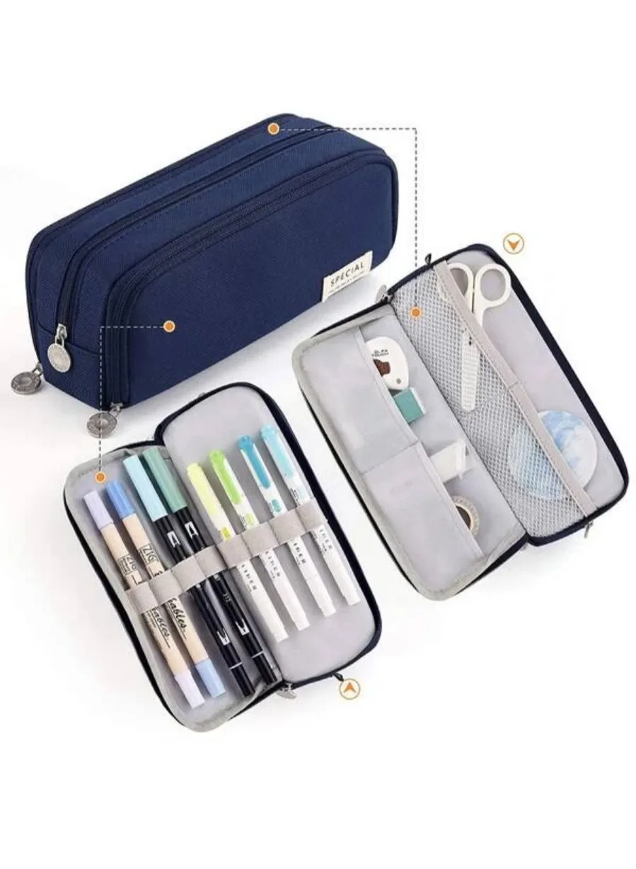 Pencil Case — Blue - Image 2