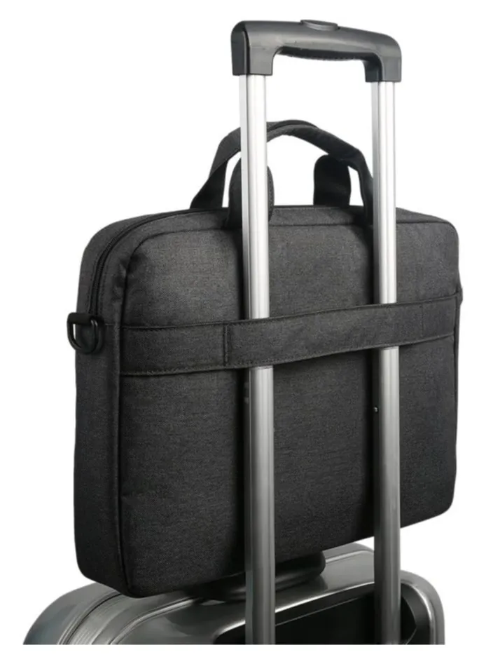 Toploader Laptop Backpack — 15.6", Black - Image 5