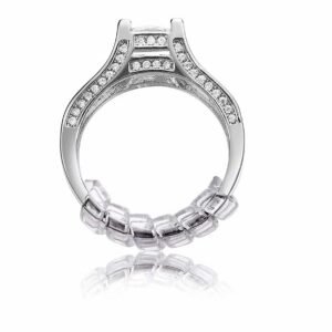 Clear Silicone Ring Adjuster Set - Max Size Adjuster Kit