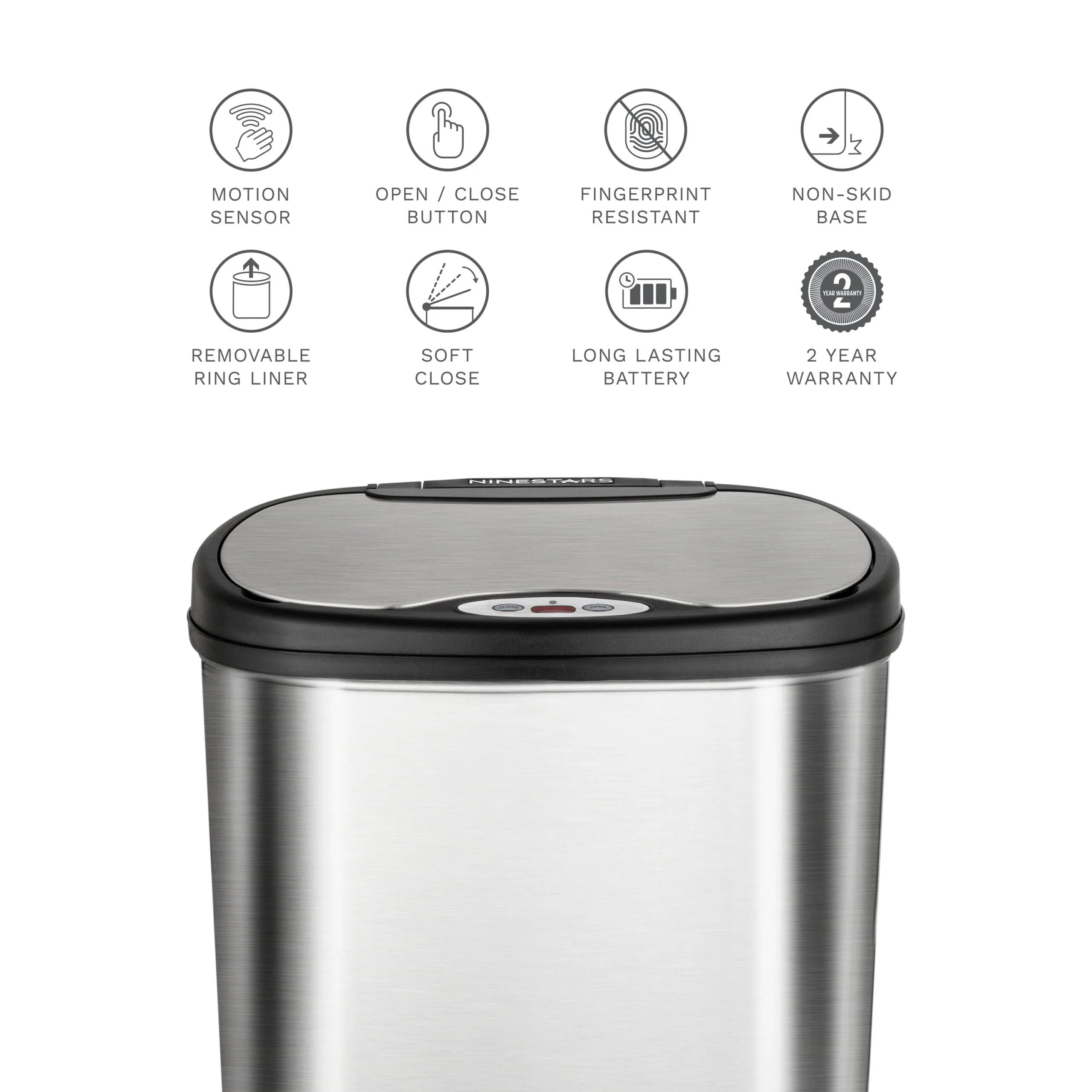 Touchless Infrared Trash Can - Image 3